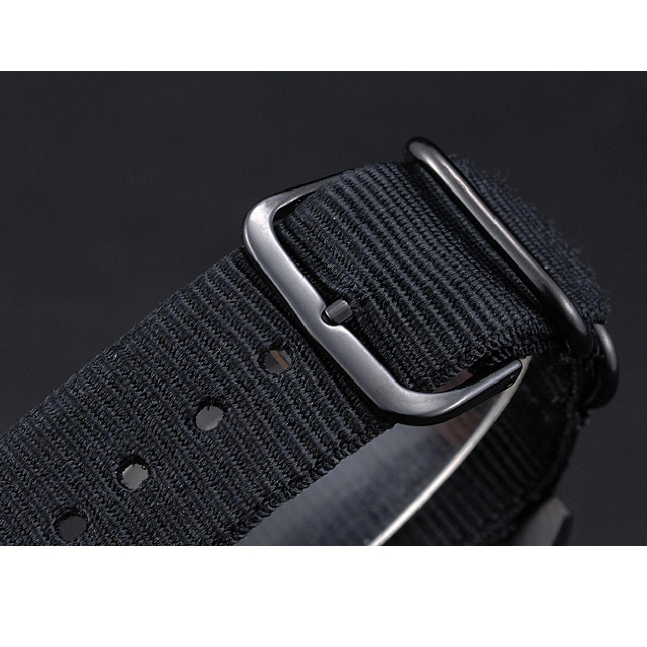 Aaa fake watches Black Strap Nylon Rolex Submariner 622006 1014